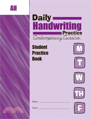 Daily Handwriting Practice - Contemporary Cursive Student Edition 5-Pack