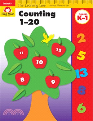 Learning Line Workbooks - Counting 1-20, Grades K-1