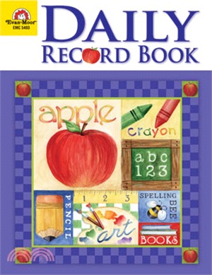 Daily Record Book School Days Theme