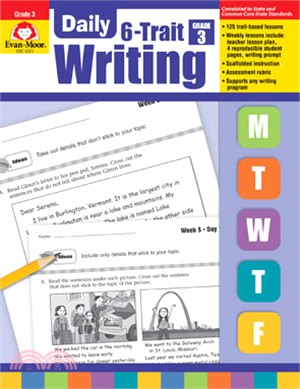 Daily 6-Trait Writing, Grade 3 - Teacher Edition