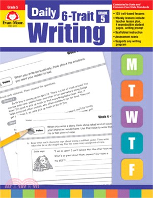 Daily 6-Trait Writing, Grade 5 - Teacher Edition