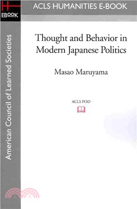 Thought and Behavior in Modern Japanese Politics