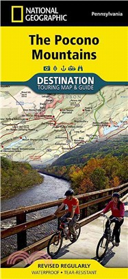 National Geographic Pocono Mountains Map ― Destination Map