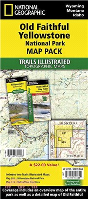 Old Faithful, Yellowstone ― Map Pack Bundle