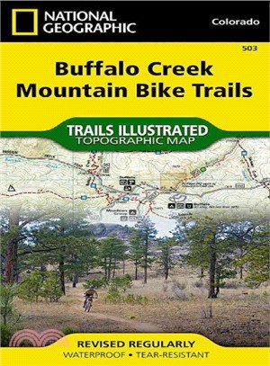 National Geographic Trails Illustrated Map Buffalo Creek Mountain Bike Trails Colorado