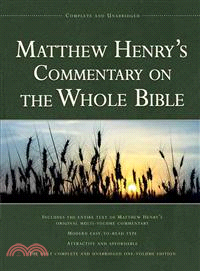 Matthew Henry's Commentary on the Whole Bible