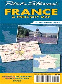 Rick Steves' France & Paris City Map ─ Planning Map