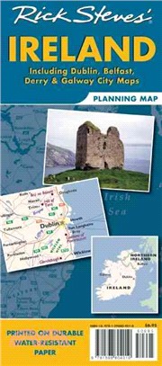 Rick Steves' Ireland Planning Map ─ Including Dublin, Belfast, Derry & Galway City Maps