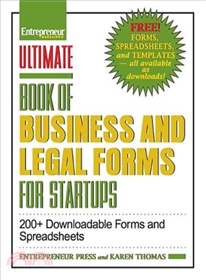 ULTIMATE BOOK OF BUSINESS AND LEGAL FORMS FOR STARTUPS