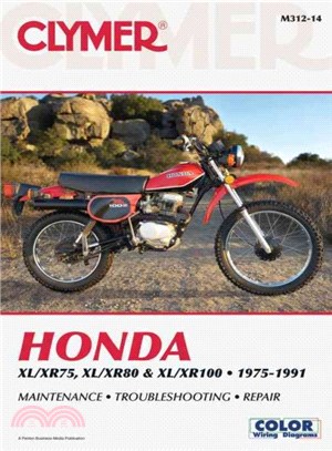 Clymer Honda XL/XR75, XL/XR80 & XL/XR100 1975-1991