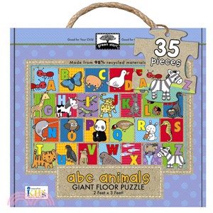 Green Start ABC Animals Giant Floor Puzzle