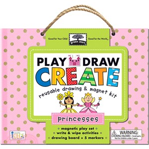 Play, Draw, Create Princess ─ Reusable Drawing & Magnet Kit