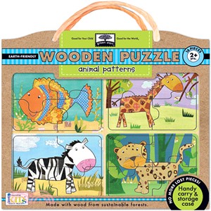 Animal Patterns―Earth Friendly Puzzles With Handy Carry & Storage Case