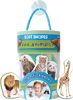 Soft Shapes Tub Stickables: Zoo Animals