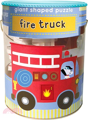 Soft Shapes Giant Shaped Puzzles: Fire Truck (洗澡書)