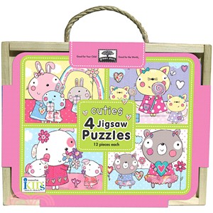 Green Start Jigsaw Puzzle Box Sets: Cuties