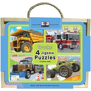 Green Start Jigsaw Puzzle Box Sets: Trucks