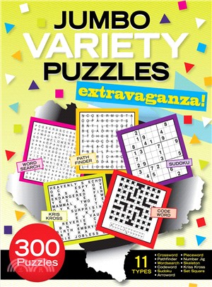 Jumbo Variety Puzzles Extravaganza