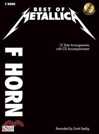 Best of Metallica for French Horn—12 Solo Arrangements With Cd Accompaniment