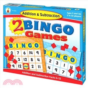 Addition & Subtraction 2 Bingo Games