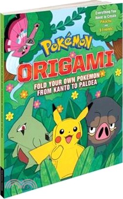 Pokémon Origami: Fold Your Own Pokémon from Kanto to Paldea: One Pokémon from Every Region!