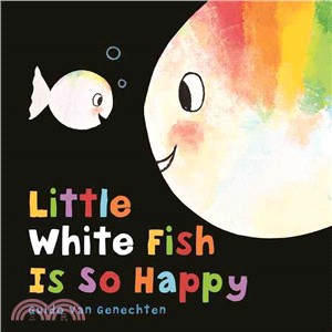 Little white fish is so happy /