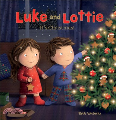Luke and Lottie. It's Christmas!