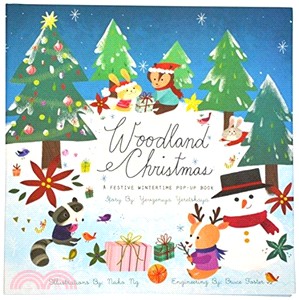 Woodland Christmas ― A Festive Wintertime Pop-up Book (精裝立體書)