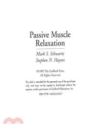 Passive Muscle Relaxation