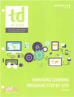 MANAGING LEARNING PROGRAMS