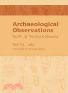 Archaeological Observations North of the Rio Colorado