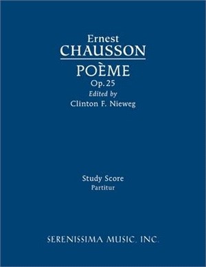 Poeme, Op.25: Study score