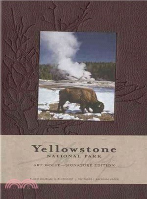 Yellowstone National Park Hardcover Ruled Journal - Large ─ Art Wolfe Signature Edition