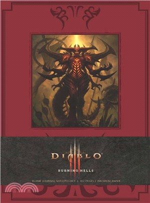 Diablo Burning Hells Large Blank Journal