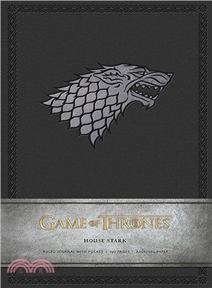 Game of Thrones - House Stark Large Ruled Journal ─ Large Ruled Journal