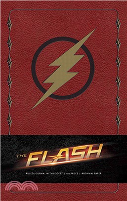 The Flash Hardcover Ruled Journal