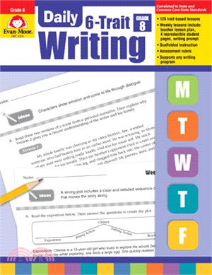Daily 6-Trait Writing, Grade 8 - Teacher Edition