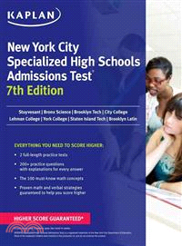 Kaplan New York City Specialized High Schools Admissions Test ─ Advanced Prep for Advanced Students