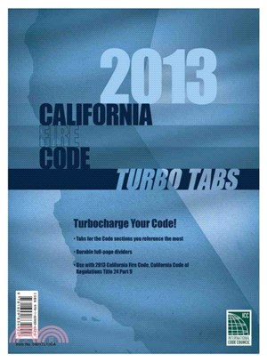 California Fire Code Turbo Tabs, 2013 ― Title 24