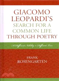 Giacomo Leopardi's Search for a Common Life Through Poetry—A Different Nobility, a Different Love