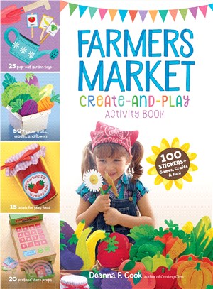 Farmers Market Create-and-Play Activity Book