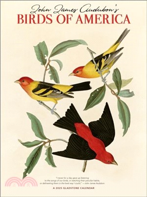 Audubon's Birds of America Deluxe Wall Calendar 2025