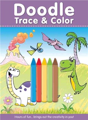 Doodle Trace & Color With Crayons