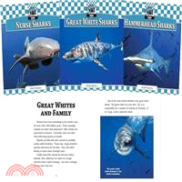 Sharks Set 1: Great White Sharks, Nurse Sharks, Tiger Sharks, Whale Sharks, Sand Sharks, Hammerhead Sharks