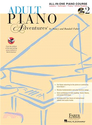 Adult Piano Adventures ─ A Comprehensive Piano Course, All-in-one Lesson Book 2