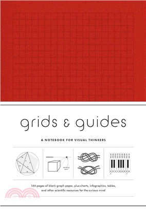 Grids & Guides - Red ― A Notebook for Visual Thinkers