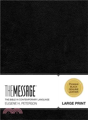 The Message ─ The Bible in Contemporary Language: Black Leather