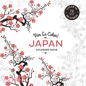 Vive Le Color - Japan Coloring Book ― Color In; De-stress (72 Tear-out Pages)