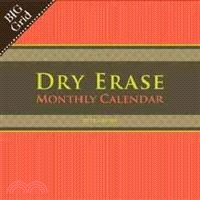 Big Grid Dry Erase 2012 Calendar