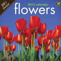 Flowers Big Print 2012 Calendar